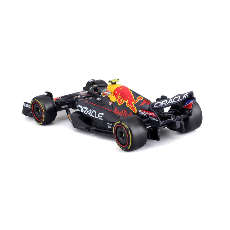 Red Bull Racing Rb18 Perez With Helmet 1:43 Bburago Model - B18-38062P