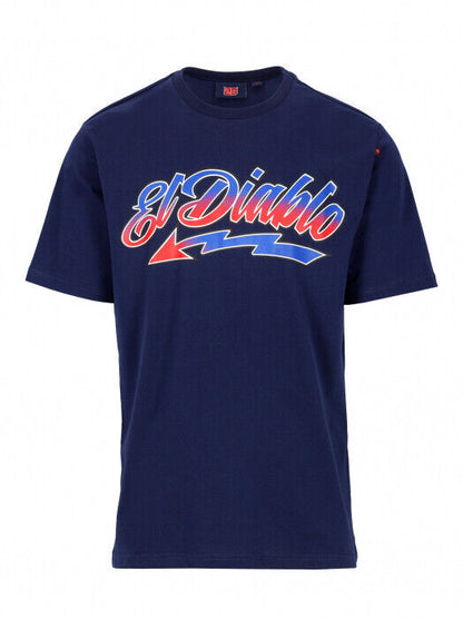 Fabio Quartararo Official El Diablo Blue T Shirt 22 33806