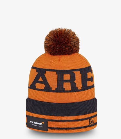 New Era Mclaren Bobble Beanie Hat - 60243915