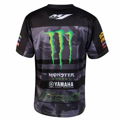 Official Tech 3 Monster Yamaha Aopt Team T Shirt - 18T3 Aopt