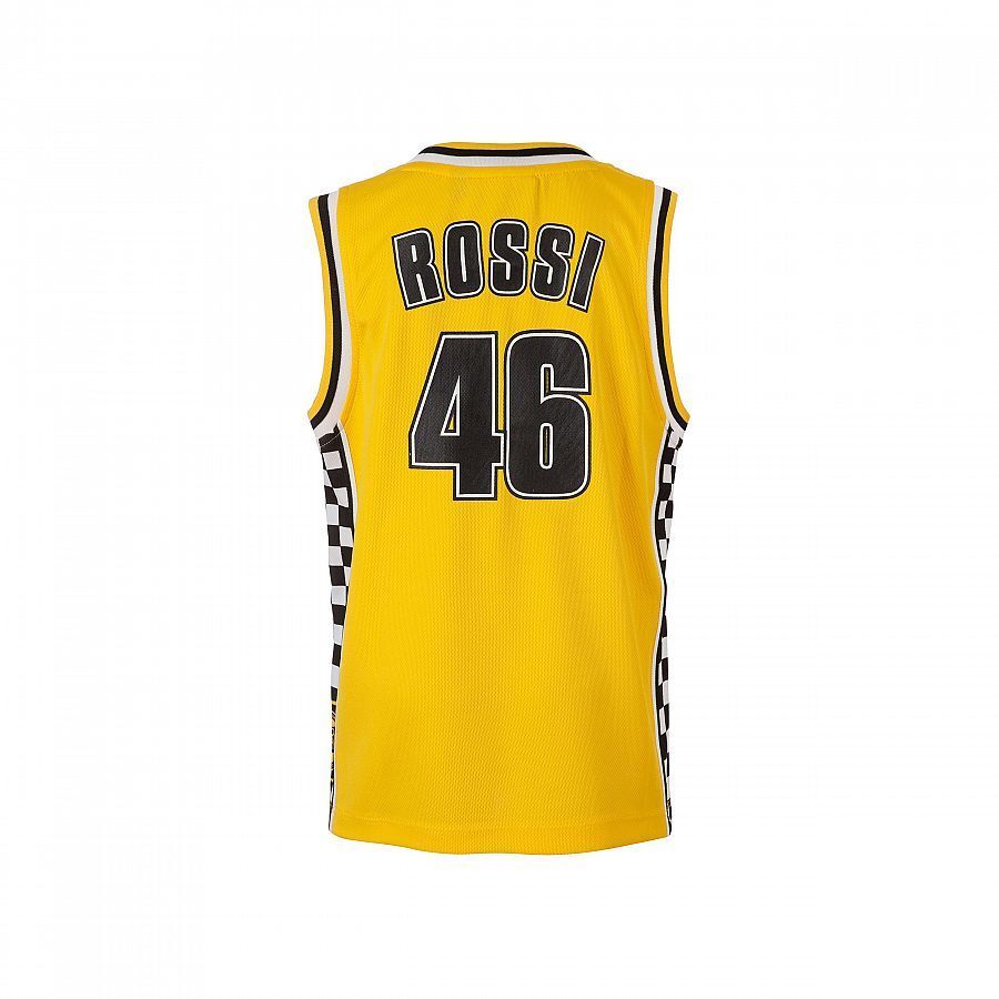 VR46 Official Valentino Rossi Kids Yellow Tank Top - Vrktt 269801