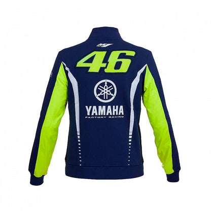 VR46 Official Womans Blue Yamaha Sweatshirt - Ydwfl 272409