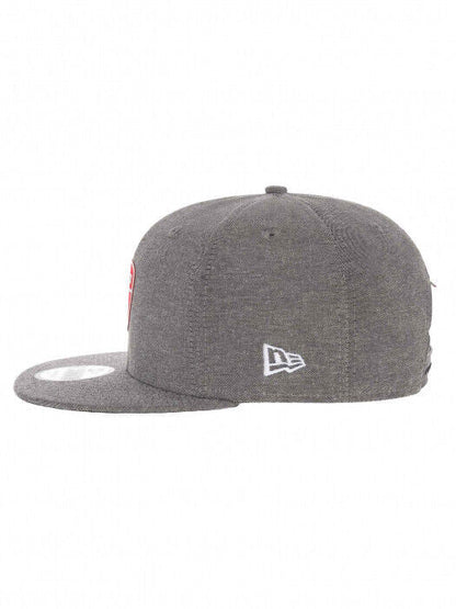 Official Ducati Corse New Era Flat Visor Grey Cap - 19 76001