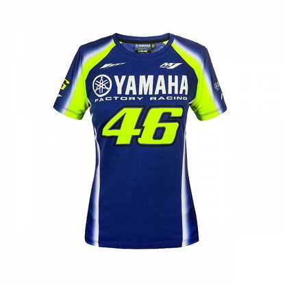VR46 Official Valentino Rossi Dual Yamaha Womans T'shirt - Ydwts 314309
