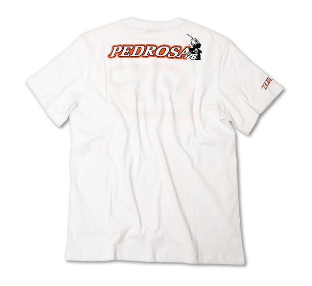 New Official Dani Pedrosa White No.26 T'Shirt