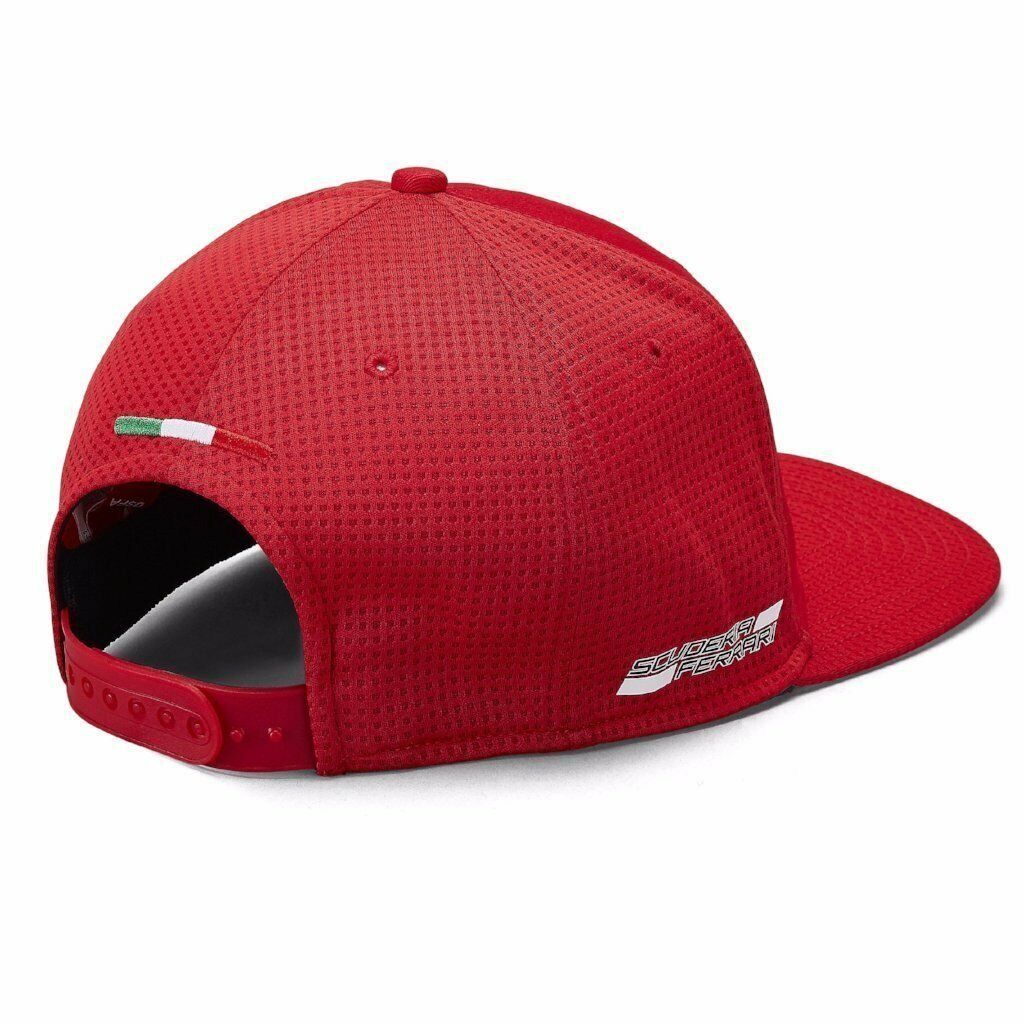 Scuderia Ferrari Vettel Flat Brim Cap - 130191032 600