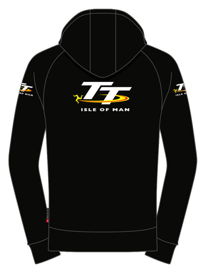 Isle Of Man TT Races Official Kids Camp Full Zip Hoodie - 19Kdch