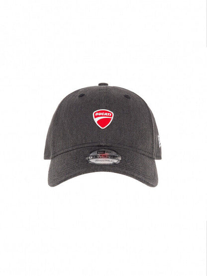 Official Ducati Corse New Era Patch Grey Baseball Cap - 19 76002