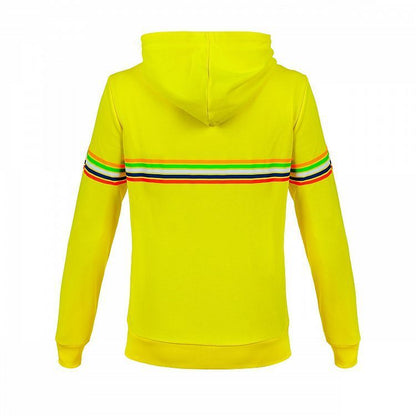 VR46 Official Womans Stripes Hoodie - Vrwfl 307201