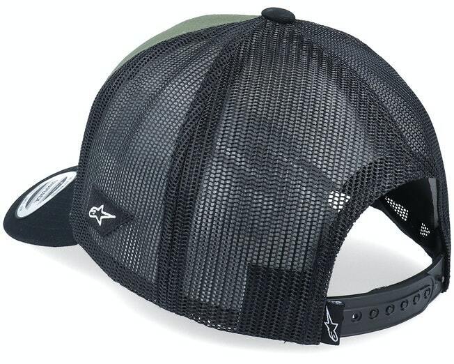 Alpinestar Flag Black/Green Baseball Cap -1210 81013