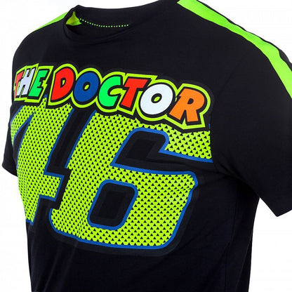 Official Valentino Rossi 46 Black T'shirt - Vrmts 260204