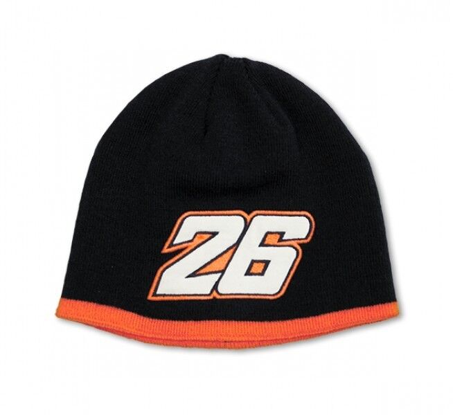 Official Dani Pedrosa 26 Navy-Orange Beanie - 762 02