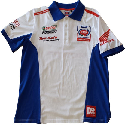Official Pata Honda Team White Polo
