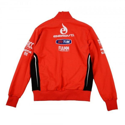 New Official Team Alstare Ducati Red Kids Zip Up Fleece