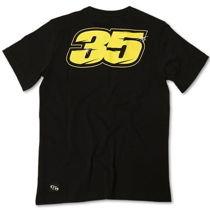 New Official Cal Crutchlow 35 Black Tshirt - Ccmts 824 04