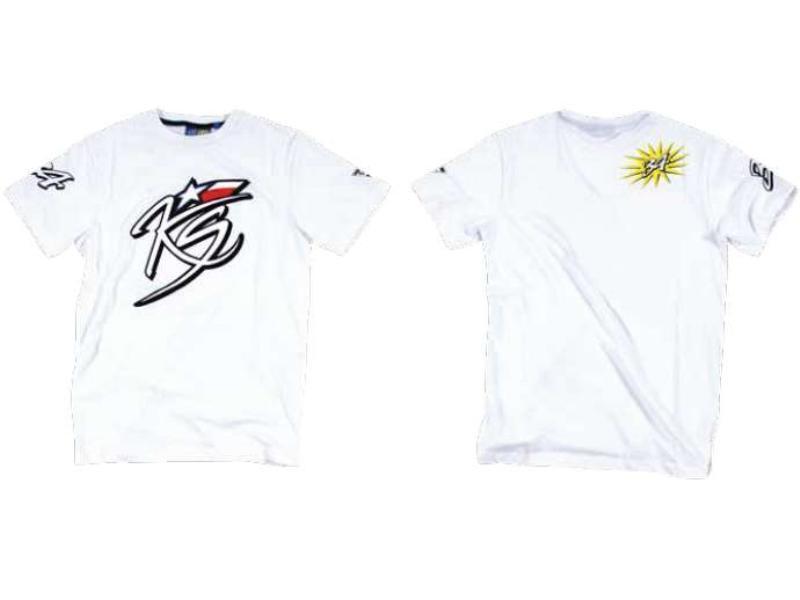 New Official Kevin Schwantz White T-Shirt