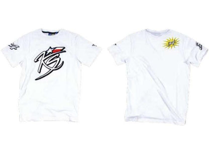 New Official Kevin Schwantz White T-Shirt
