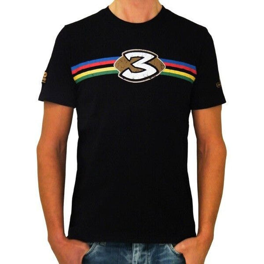 New Official Max Biaggi Black T-Shirt